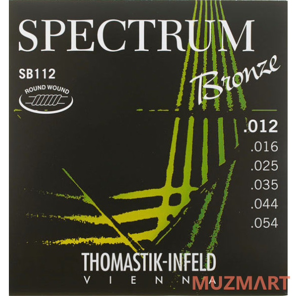 Thomastik Spectrum SB112 струны для акустической гитары 12-54, бронза