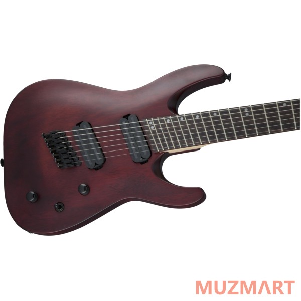 Jackson X Series Dinky Arch Top DKAF7 MS, Dark Rosewood, Stained электрогитара